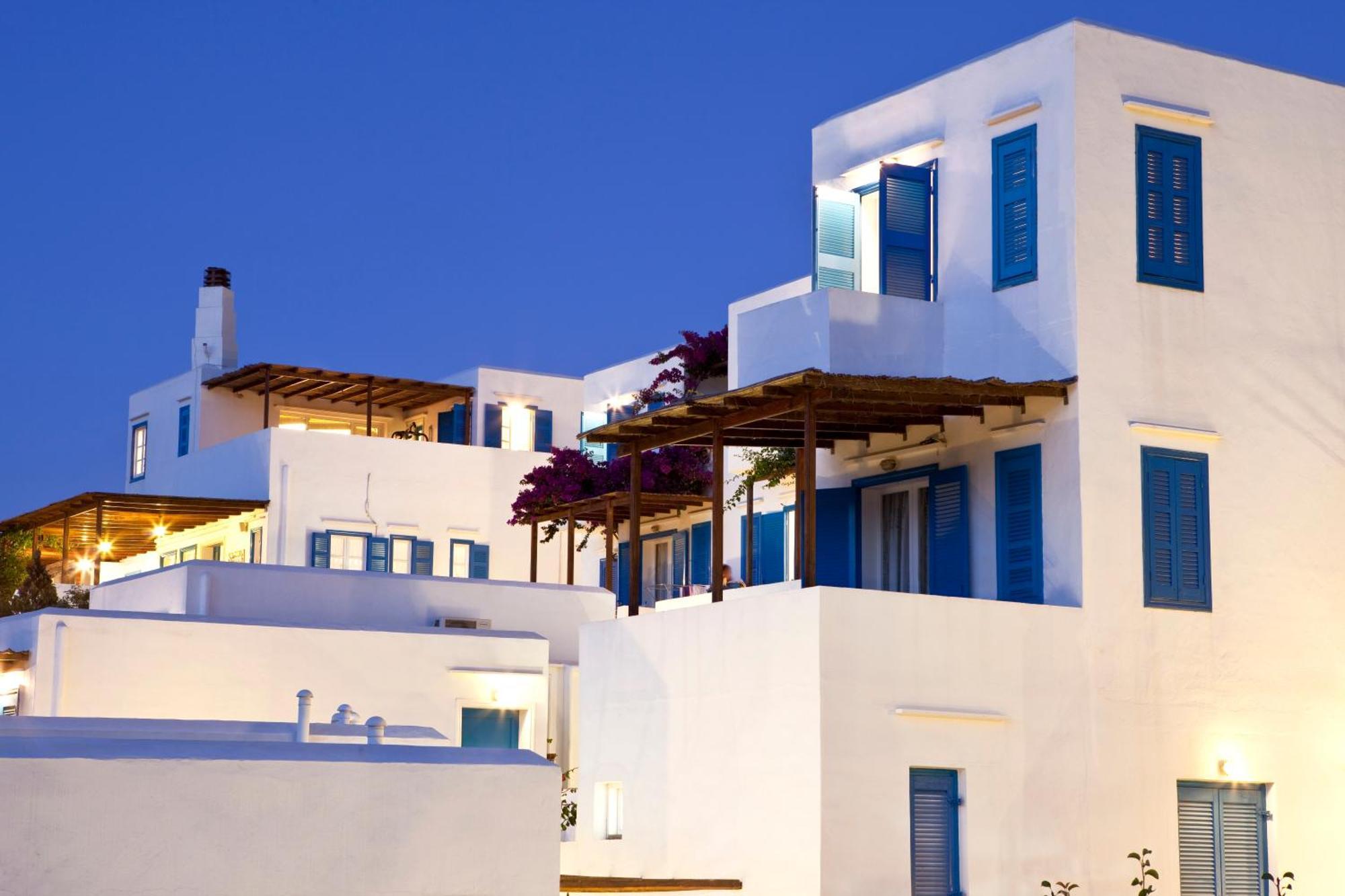 Alexandros Hotel Platis Gialos  Luaran gambar